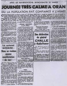 05 ECHO D ORAN 23 et 24 AVRIL 1961